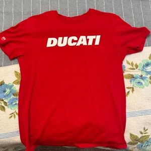 Ducati Red Short Sleeve Men's Tee